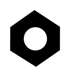 black myrrh icon isolated on white background