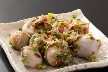 出汁煮　里芋ねぎ和え