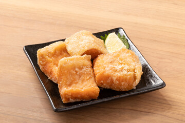 銀鮭ハラス　唐揚げ