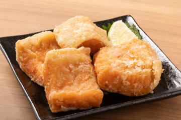 銀鮭ハラス　唐揚げ