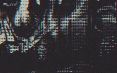 HD TV signal glitch distorted screen flickering noise grain background, analog tv bad signal problem distorted flickering noise texture, film photo overlay effect with light leaks