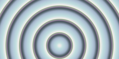 Concentric circles ripple outwards from a central point creating a wave pattern with soft gradient lighting.