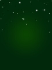abstract green Christmas snowy gradient background 