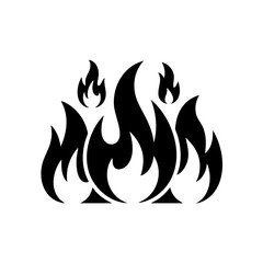 set of fire flames	