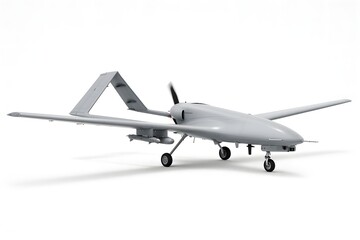 Baykar Bayraktar TB2 Combat Drone Isolated on White &ndash; High-Resolution Detail