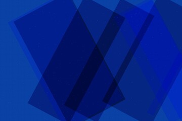 Obraz premium Abstract Deep Blue Geometric Overlapping Shapes Background for Modern Design