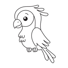 Bird line art