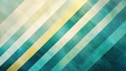Light blue and yellow geometric background with soft lighting, diagonal stripes of light green, white, and teal.