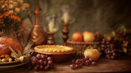 Thanksgiving dinner meal