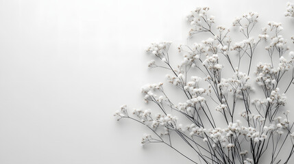 Elegant floral invitation card with flowers on a clean white background.
Perfect for weddings, bridal showers, or special occasions.
Delicate design with soft pastel tones and botanical elements.