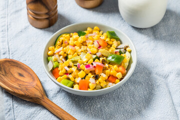 Healthy Homemade Sweet Corn Salad
