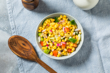 Healthy Homemade Sweet Corn Salad