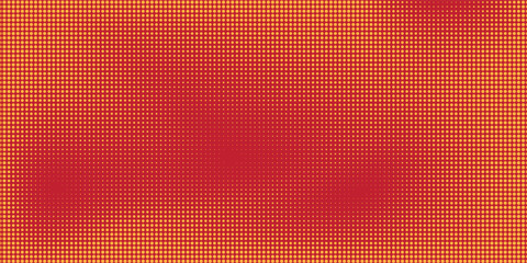 digital halftone orange color pattern gradient texture with technology digital background.digital