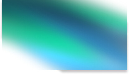 Vibrant Aurora Gradient Overlay in Blue and Green