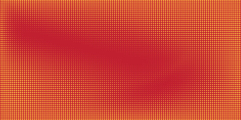 design halftone orange color pattern gradient texture with technology digital background.design