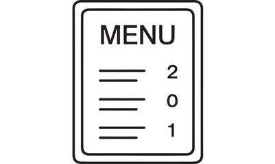 Restaurant menu board displaying food options and prices