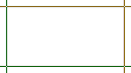 Abstract Simple Geometric Design Template with Two-Tone Colors on White