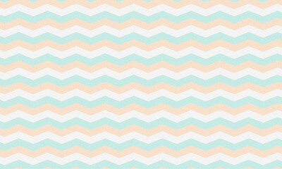  Dreamy Pastel Perfection Zig Zags: Soft Hues Harmony with Cool Light Blue and Peach Stripes