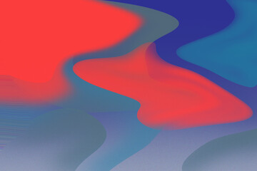 Smooth abstract flowing blue curves forming elegant glowing wave background