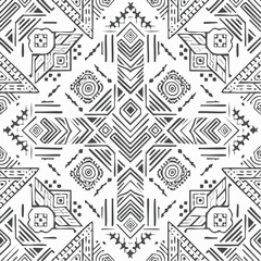 A seamless Samoan tribal pattern featuring bold black lines and repeating geometry. Perfect for apparel, tattoos, and cultural designs.