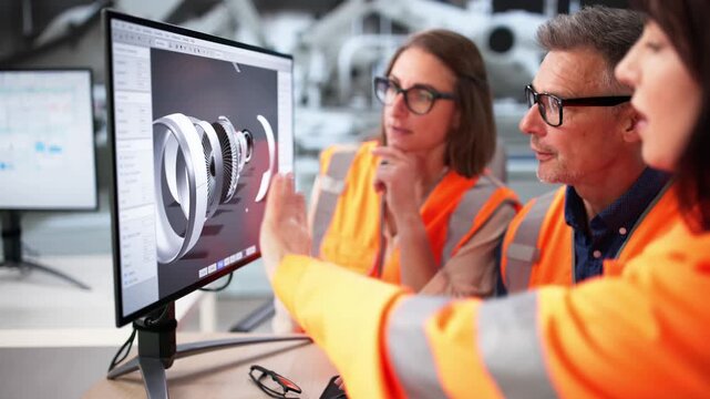 3D Aircraft Model Design On Computer