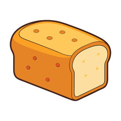 A soft, golden-brown piece of bread with a crisp crust and fluffy interior, perfect for spreading butter, toasting, or enjoying fresh from the oven with a warm aroma.
