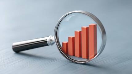 Analytical Focus on Growing Business Success Through Statistical Graph Representation and Magnifying Glass for Enhanced Insight and Understanding