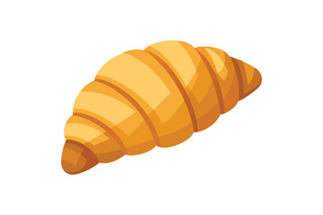 croissant vector illustration isolated on white background