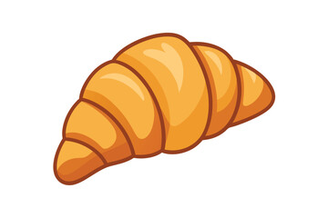 croissant vector illustration isolated on white background