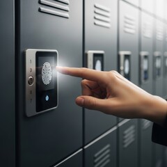 Secure Biometric Fingerprint Access on Modern Digital Lockers, Enhancing Privacy and Data Protection