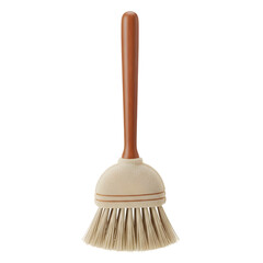 Modern Countertop Dusting Brush Isolated on White Background