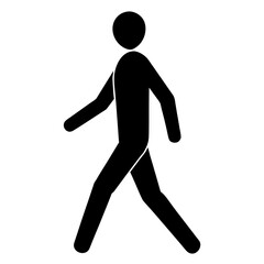 running man silhouette