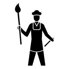 magician with hat and wand