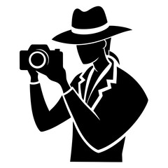 man with camera
