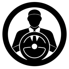 man with a sign