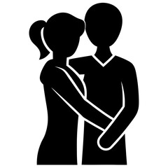 silhouette of a pregnant woman