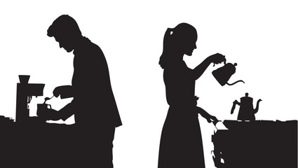 Oklahoma state map silhouette in black and white vector illustration