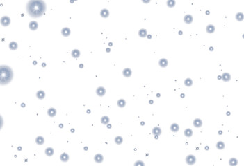 Christmas glittering Stars flares effect transparent background 