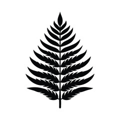 Fototapeta premium Water Fern Icon Vector Illustration