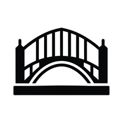 Bridge Icon Vector Illustration