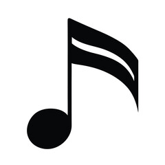 Music Note Icon Vector Illustration