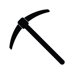 Pickaxe Icon Vector Illustration