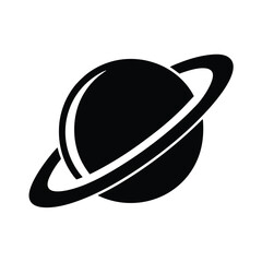 Saturn Icon Vector Illustration