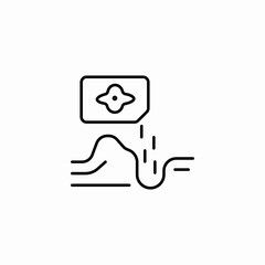 signal wave connection icon sign vector