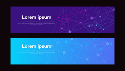 Modern Geometric Connectivity Backgrounds  Data Linkage Concept