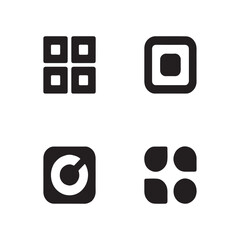 Set Square Architecture Tool Icons