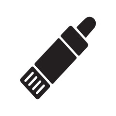 Glue Stick Solid Icon Minimal Design