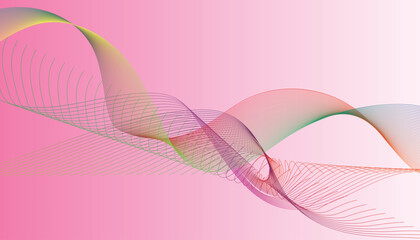 Colorful Fluid Gradient Abstract Design