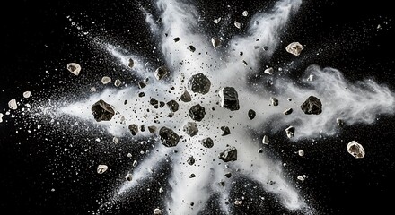 Explosion of Coal Dust - A Dynamic Energy Concept.