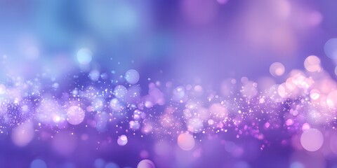 Abstract Purple Bokeh Background